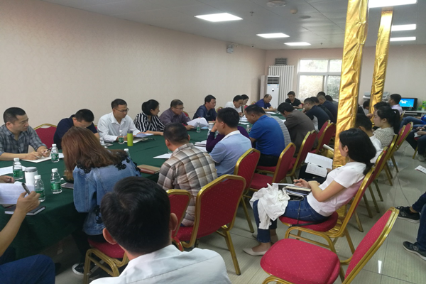 hth官方网页版-hth（中国）召开西站路道路工程结算审计动员大会