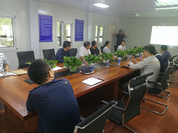 hth官方网页版-hth（中国）领导现场调研丽水路道路工程