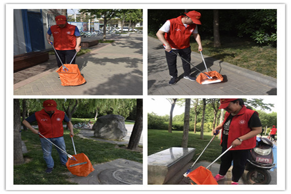 hth官方网页版-hth（中国）有效开展“三捡”及“拒绝车窗抛物”志愿服务活动