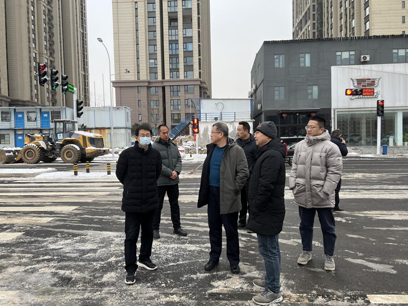 hth官方网页版-hth（中国）总经理助理黄志澎到市政道路项目检查指导工作