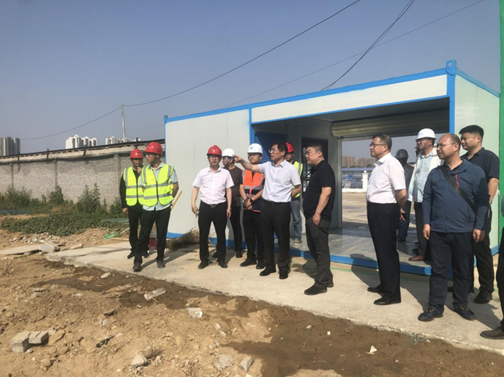 hth官方网页版-hth（中国）党委书记、董事长汪洋到侯寨新镇区安置区调研项目建设工作
